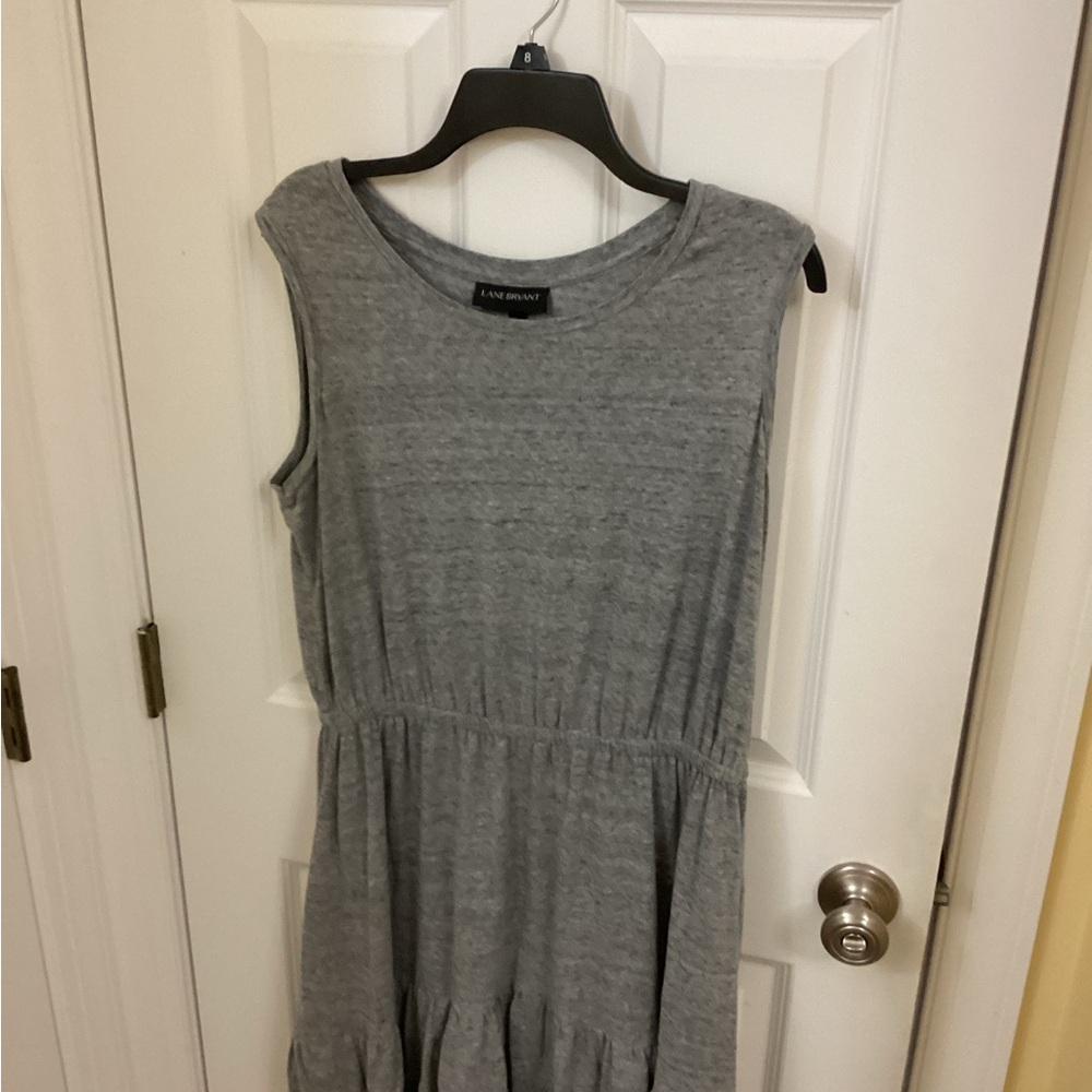 Lane Bryant Heather Gray Top